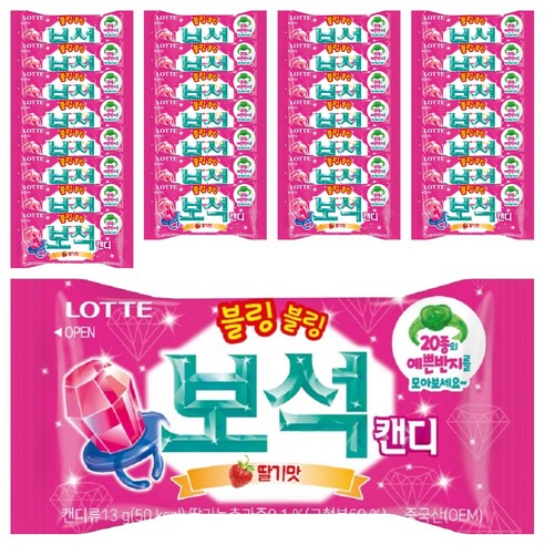 블링블링 보석캔디, 13g, 36개