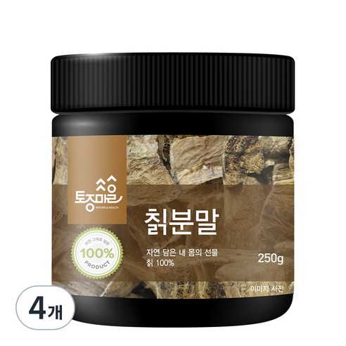 토종마을 칡분말, 4개, 250g