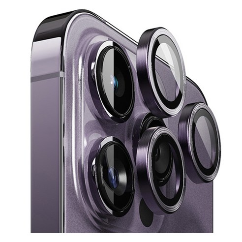 오늘도 특별하고 인기좋은 카메라렌즈 아이템을 확인해보세요. 빅쏘 2.5CX 아이폰 빛번짐 방지 후면 카메라 렌즈 개별 프레임 메탈 링 강화유리 휴대폰 보호필름 딥퍼플: 포괄적인 가이드