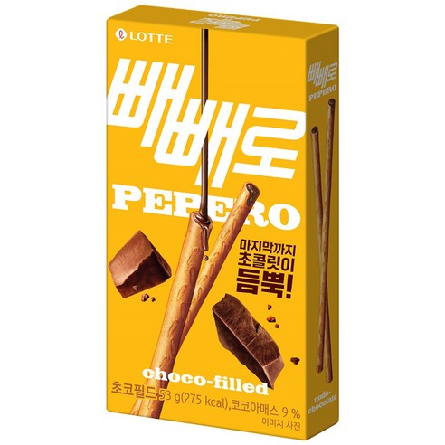 초코 필드 빼빼로, 50g, 1개