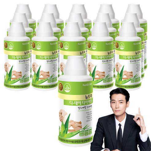 뉴트리디데이 다이어트 알로에겔 오리지날, 1L, 16개