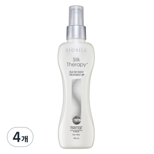 실크테라피 실크 노워시 트리트먼트 XP, 4개, 150ml