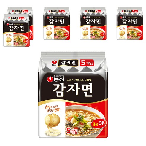 농심 감자면 117g