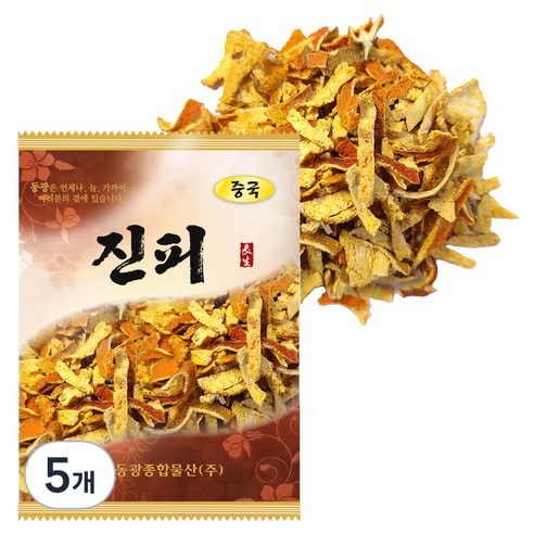 동광종합물산 진피, 100g, 5개