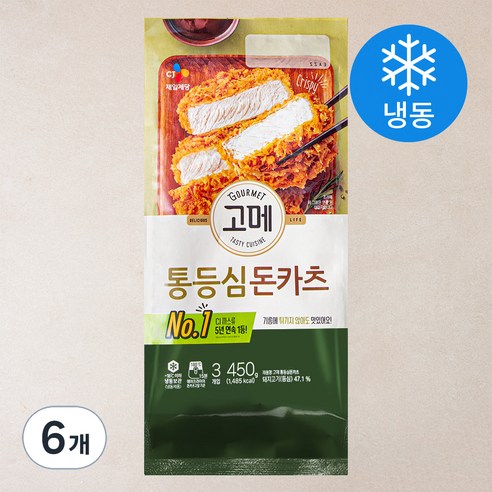 고메 통등심 돈카츠 (냉동), 450g, 2개