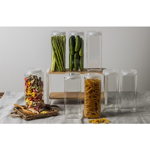 실리쿡 냉장고 수납용기 사각1호: 냉장고 공간 최적화와 효율적인 식재료 보관을 위한 혁신