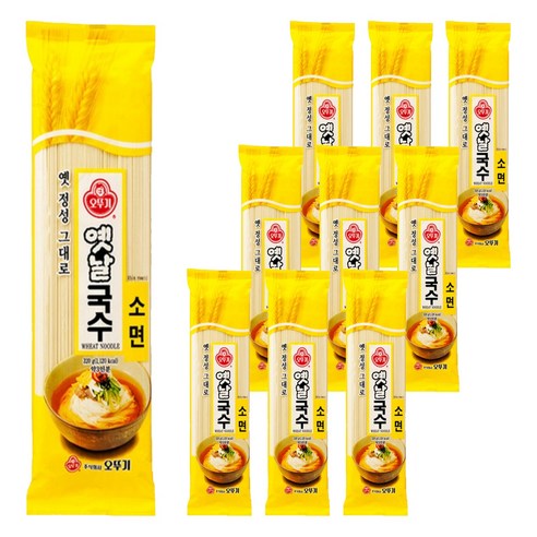 오뚜기옛날 국수 소면, 320g, 10개