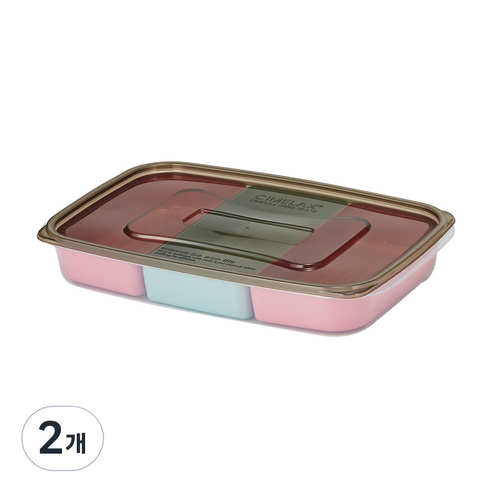 씨밀렉스 킵칸칸 밀폐용기 2.7L MDJ9313, 2개, 단품