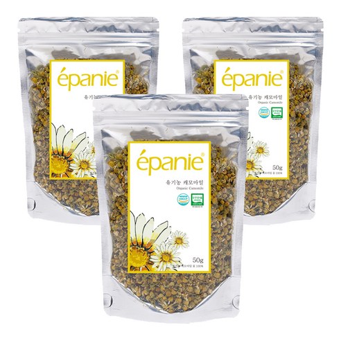 코코비아 에빠니 유기농 캐모마일 리필, 50g, 1개입, 3개
