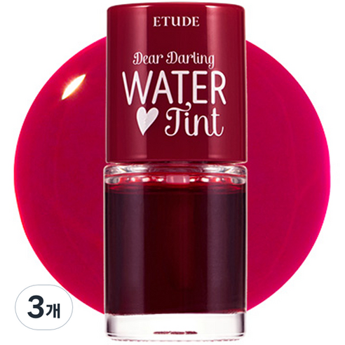에뛰드 NEW 디어 달링 워터 립틴트 9g, 레드자몽 에이드, 3개