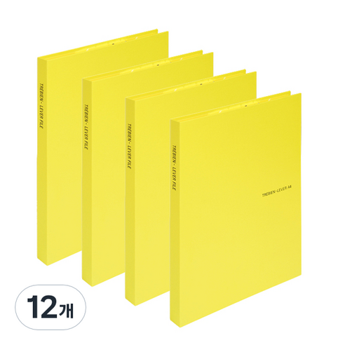 드림 트레비엥 레버 A4, 12개, 노랑