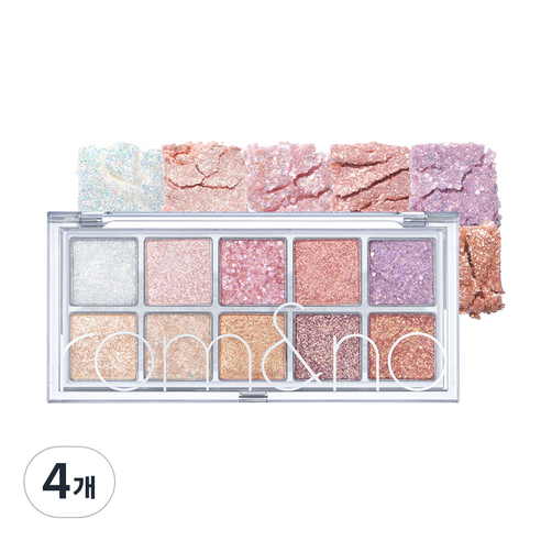 롬앤 베러 댄 팔레트, 00 라이트 앤 글리터 가든, 4개