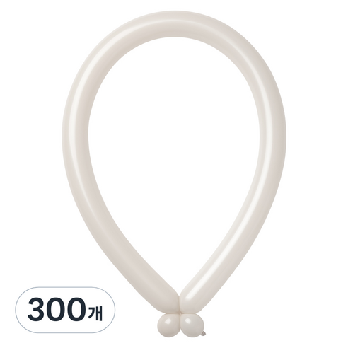 조이벌룬 260풍선, 파스텔더스크 크림, 300개