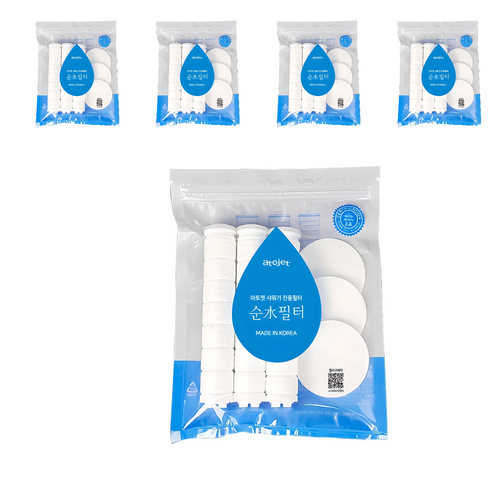 아토젯 순수필터 바디필터 3p + 헤드필터 3p, 5개