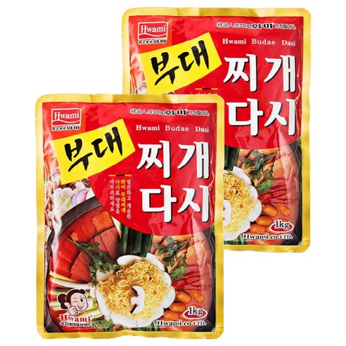 [화미] 찌개다시, 1kg, 2개