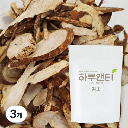 하루앤티 감초, 100g, 3개