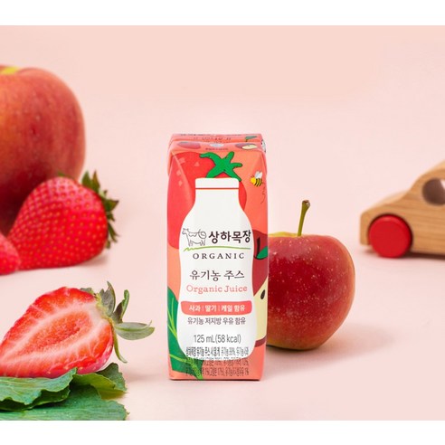 상하목장 주스 사과딸기케일 24개, 온 가족의 건강을 책임지는 맛있는 선택