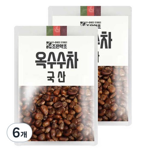 조은약초 볶은 옥수수차, 700g, 1개입, 6개