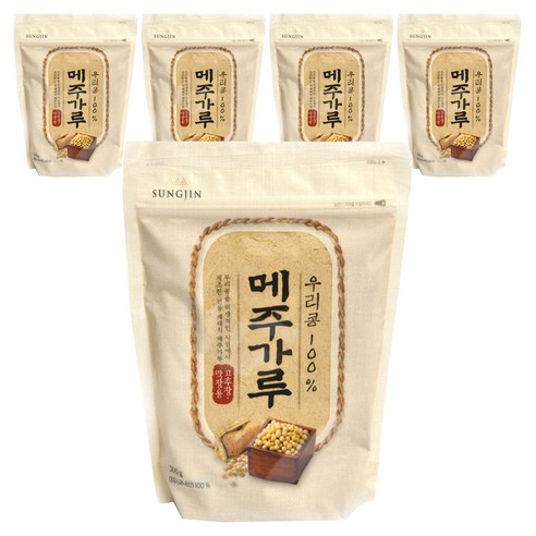 성진 메주가루, 5개, 500g