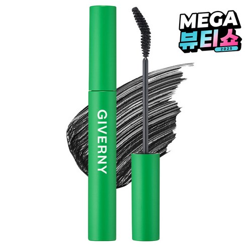 지베르니 밀착 센서티브 볼륨 마스카라 5.5g, 블랙, 1개
