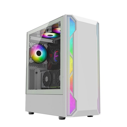 로켓PC Gamma AMD No 2. 화이트 조립컴퓨터 본체 (AMD 라이젠7 5800X RTX3060 12GB WIN미포함 삼성 16GB SSD 512GB ), 기본형