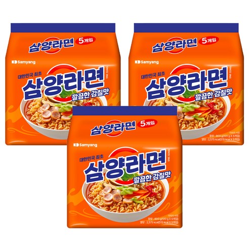 삼양라면 120g, 15개