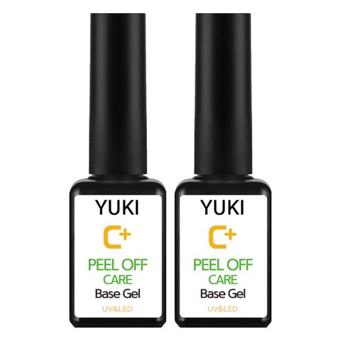 유키 필오프 케어 베이스젤, 7ml, 2개