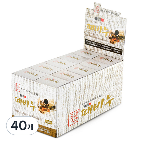 오픈스 한방 때비누, 130g, 40개