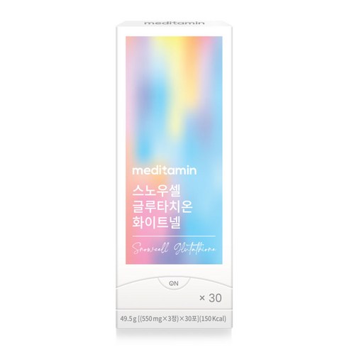 메디타민 스노우셀 글루타치온 화이트넬 30p, 1개, 49.5g 트란시노2정