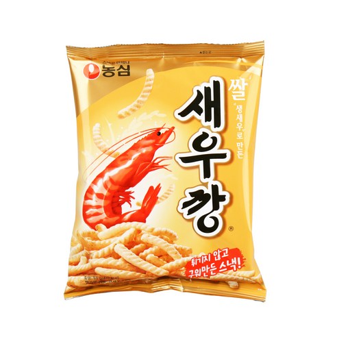 농심 쌀새우깡, 80g, 1개