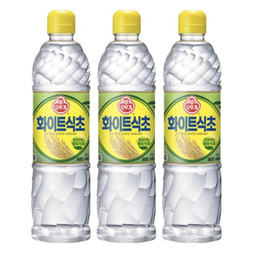 오뚜기 화이트 식초, 900ml, 3개