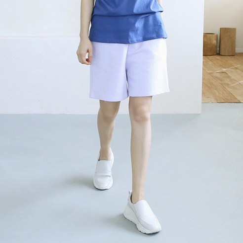 비나인 여성용 치모 밴딩 반바지