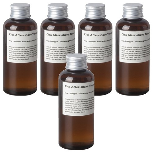 레이지소사이어티 시카 애프터쉐이브 토너 스프레이, 5개, 120ml