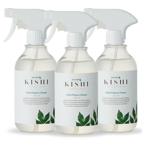 키쉬 프리미엄 다목적 크리너, 300ml, 3개
