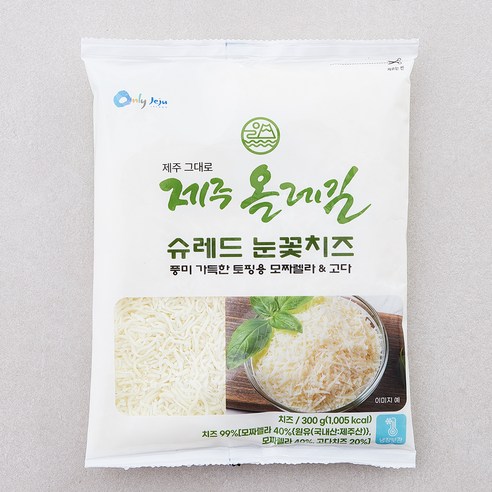 올레길치즈 슈레드 눈꽃 치즈, 300g, 2개