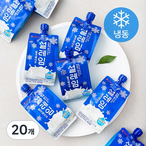 롯데웰푸드 설레임밀크쉐이크 (냉동), 160ml, 1개입, 20개