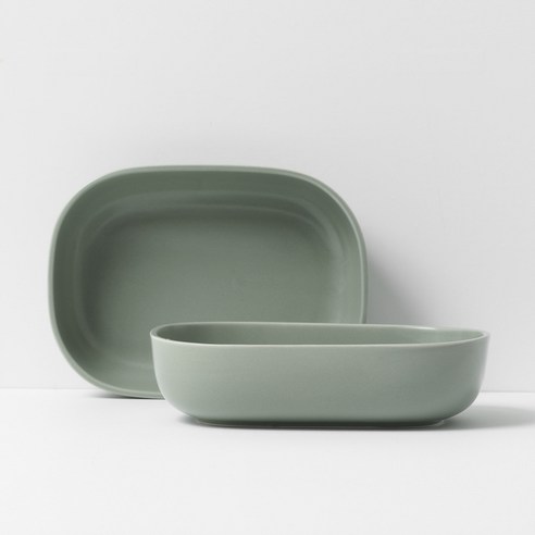 보울보울 국산 레트로라인 오발볼, 그린티라떼, 2개