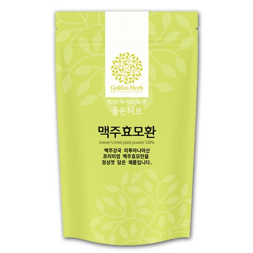 골든허브 맥주효모 환, 1000g, 1개