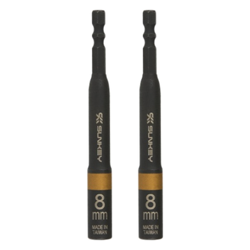 썬키 롱비트소켓 8mm SKB-08G, 2개