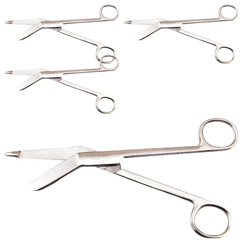 청훈메디 SHANZA 붕대가위 18cm, 4개