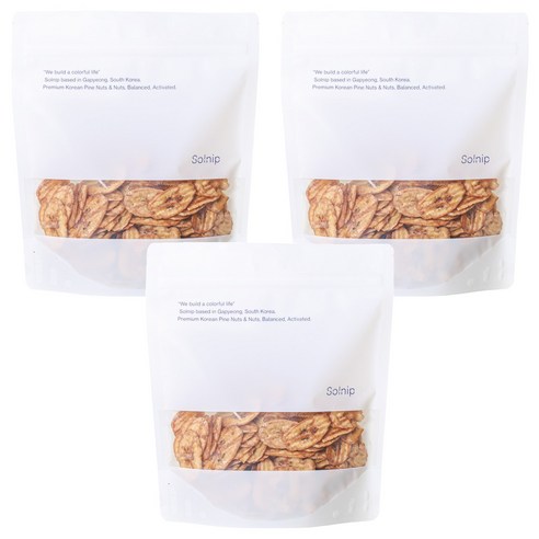 솔닙 구운 바나나칩, 200g, 3개