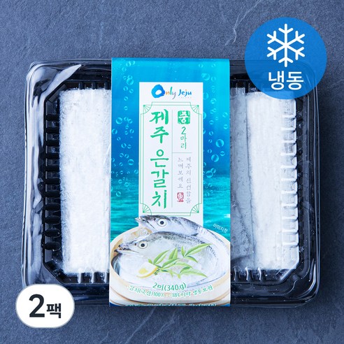 비비수산 제주 손질 은갈치 2마리 (냉동), 270g(중, 2마리), 2팩