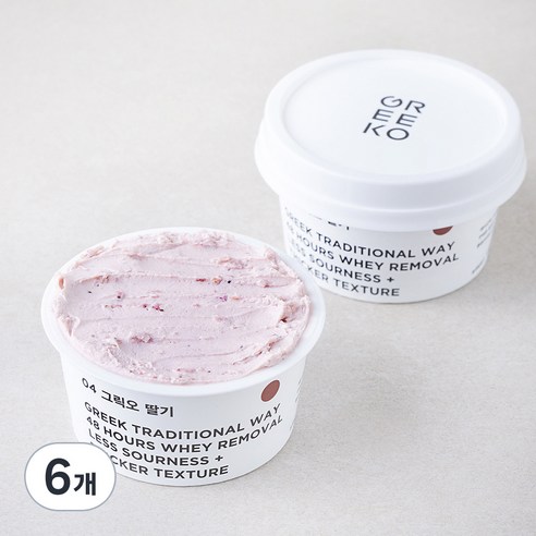 그릭오 딸기 그릭요거트, 100g, 2개입, 3개