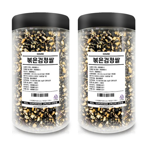 고미네 볶은 검정쌀, 100g, 2개