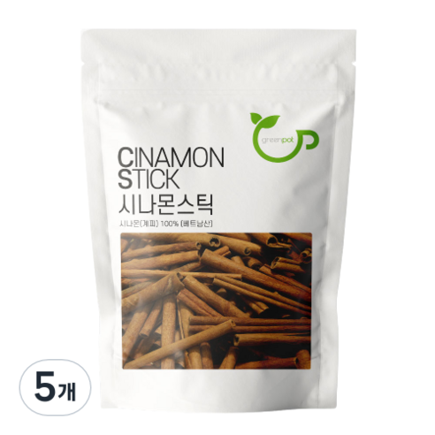 그린팟 시나몬스틱, 300g, 5개