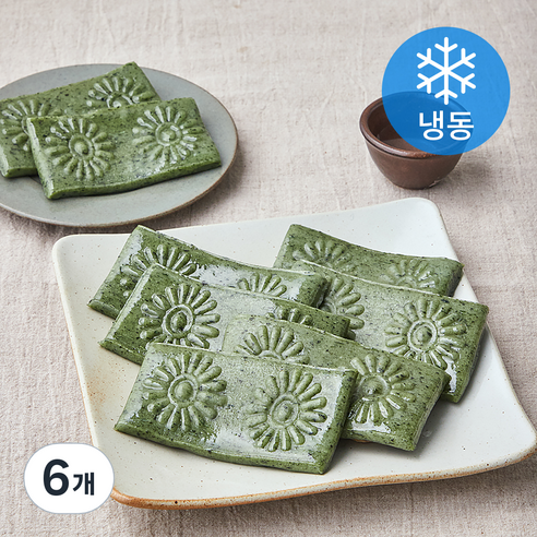 리타방앗간 해풍 쑥절편 (냉동), 1kg, 6개