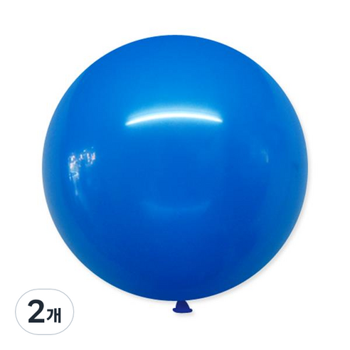[와우파티] 와우벌룬, 기본블루, 2개