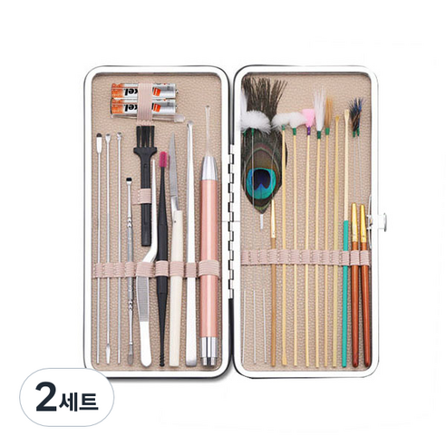 23종 귀청소기 세트 색상 랜덤, 2세트