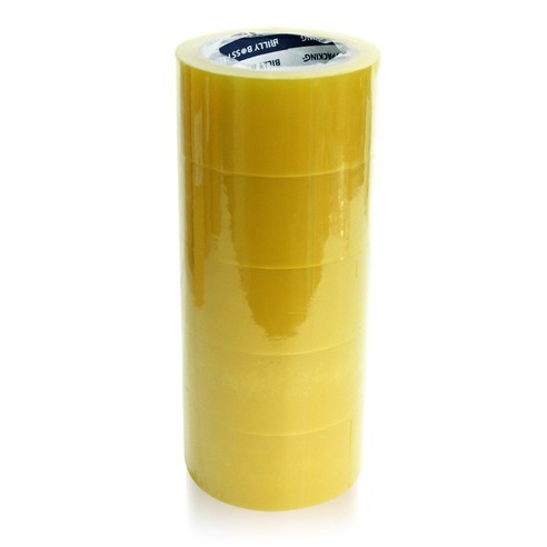 보스테이프 THE 튼튼한 박스테이프 중포장용 63MIC 48mm x 40m, 투명, 5개입
