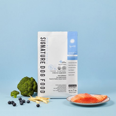 자연의 건강함으로 채우는 반려견의 행복, 마이펫닥터 시그니처 사료